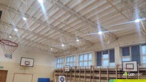 LED SPORT sala Gimnastyczna sportowa Szkoła Podstawowa nr 5 w Żywcu